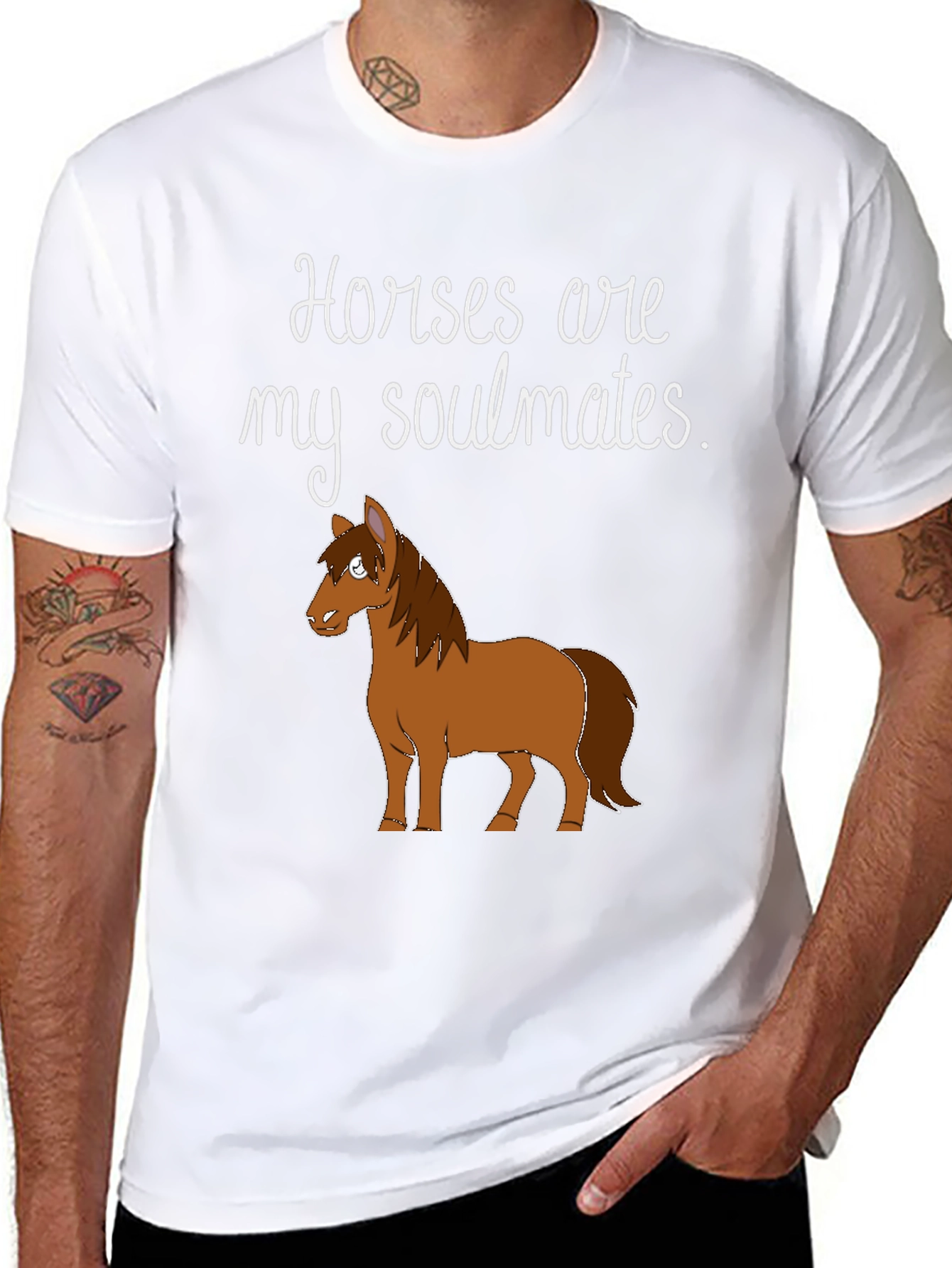 Horses Are My Soulmates Graphic Tee