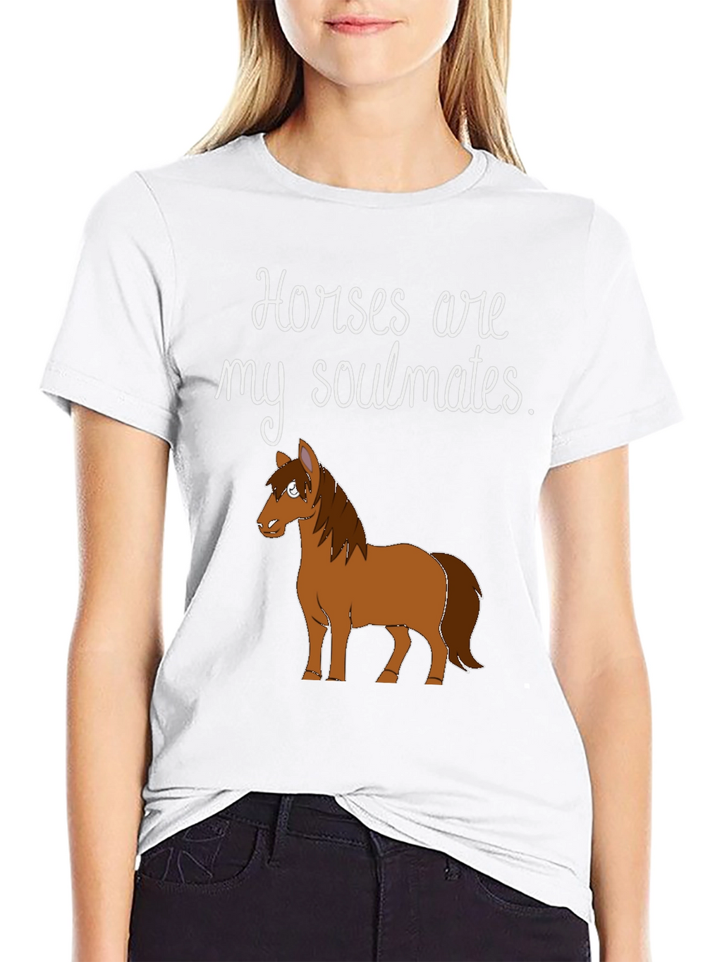 Horses Are My Soulmates Graphic Tee