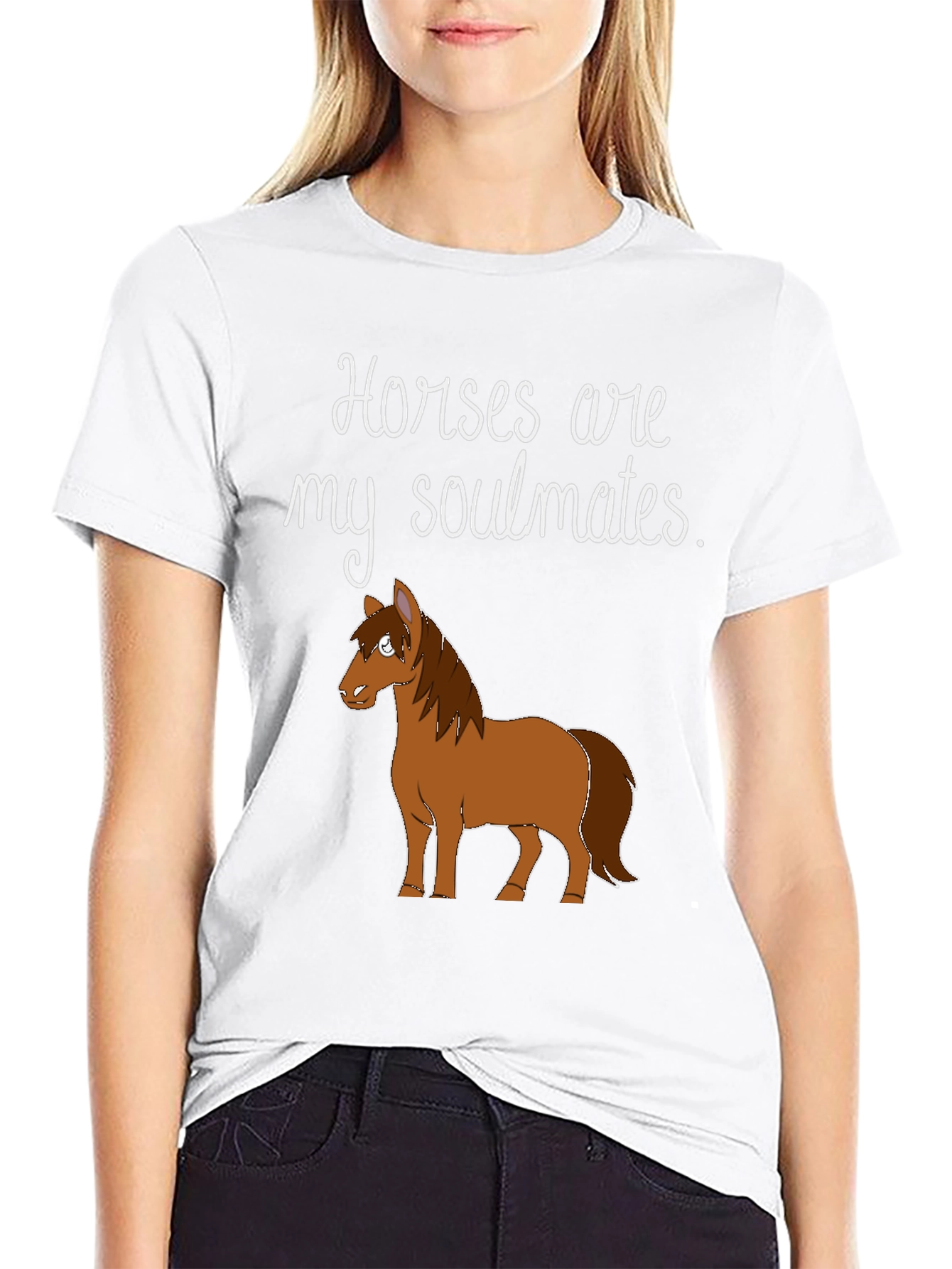 Horses Are My Soulmates Graphic Tee