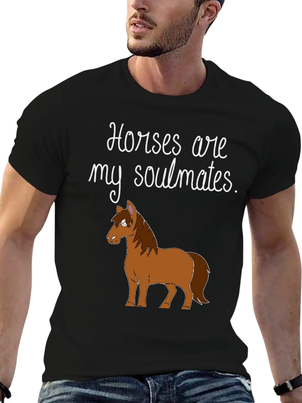 Horses Are My Soulmates Graphic Tee