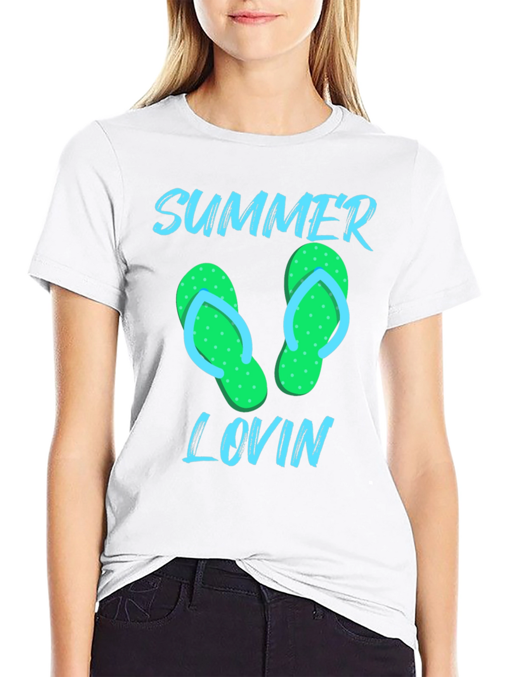 Summer Lovin Flip Flop Graphic Tee