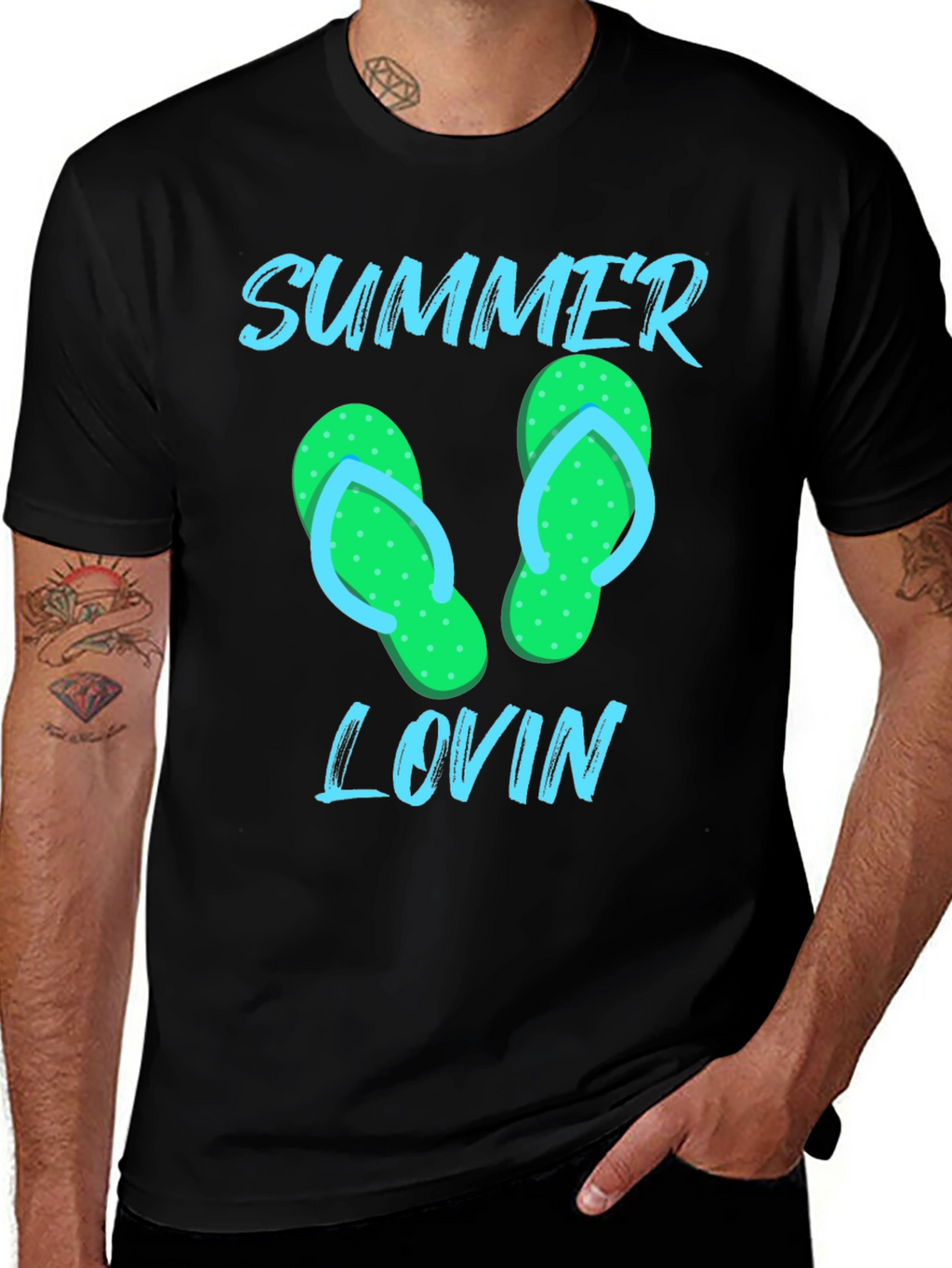 Summer Lovin Flip Flop Graphic Tee