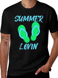 Summer Lovin Flip Flop Graphic Tee