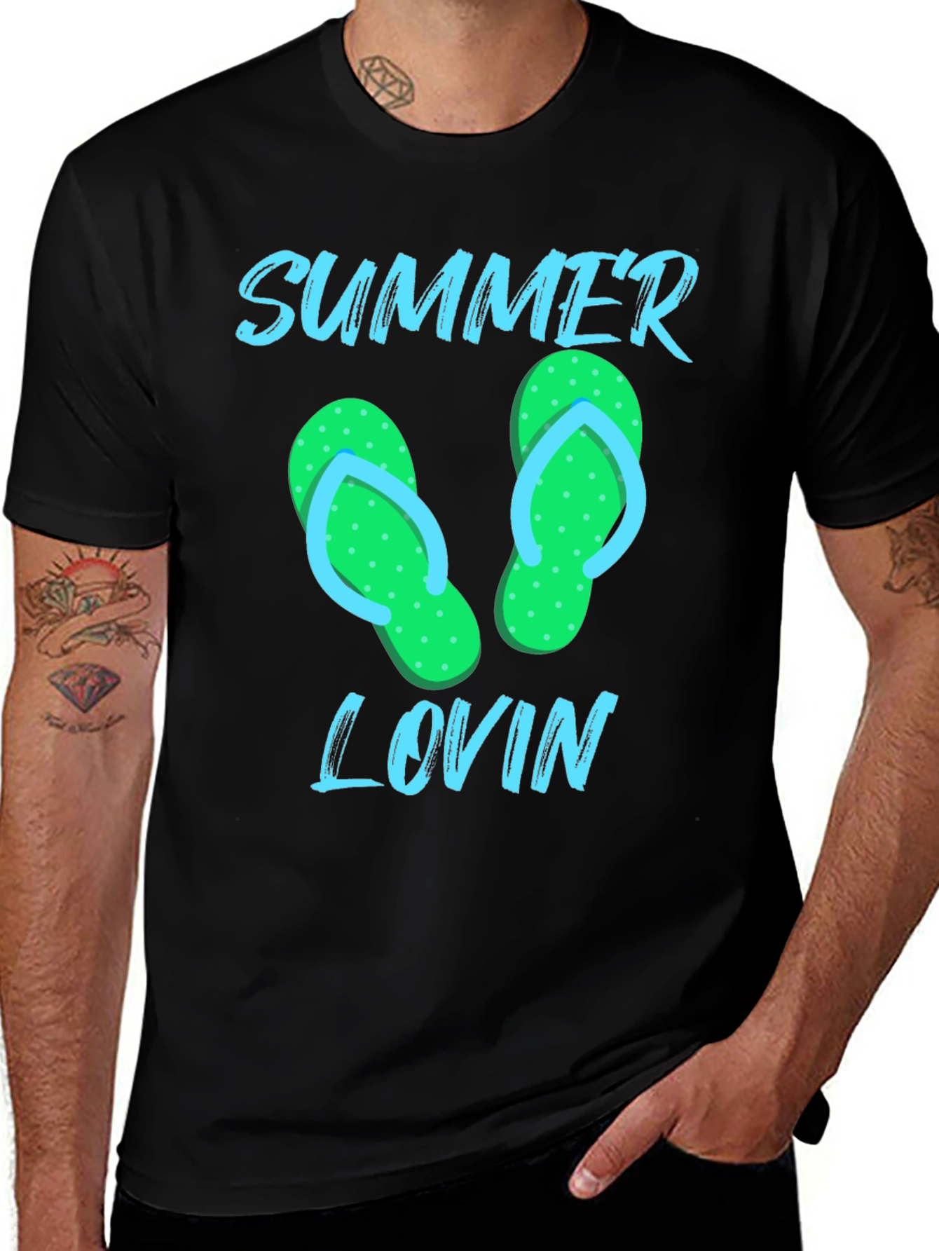 Summer Lovin Flip Flop Graphic Tee