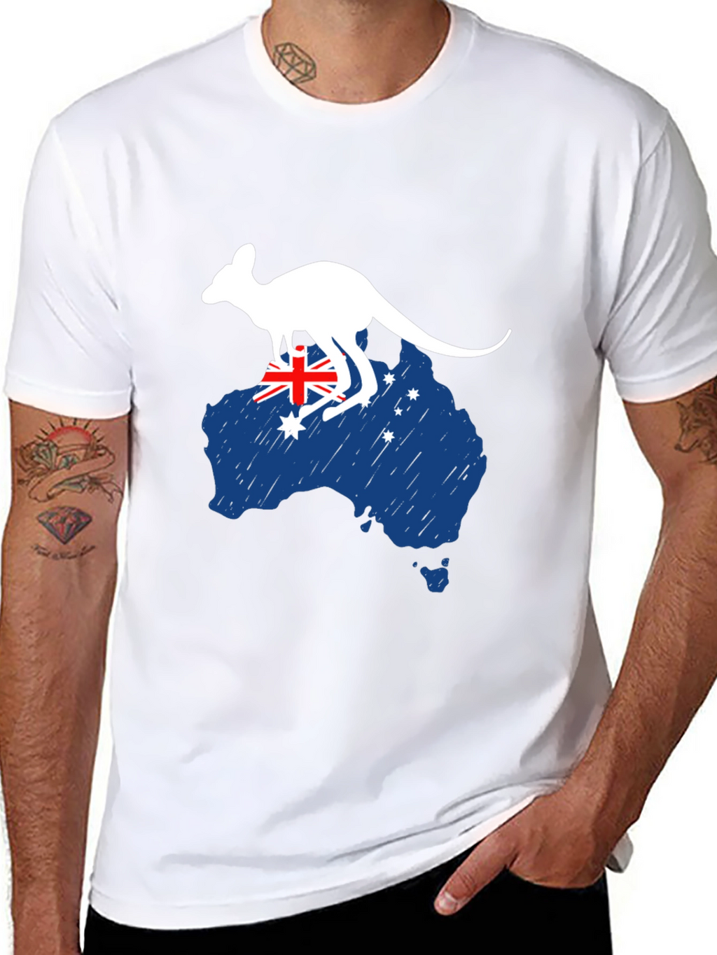 Australia Kangaroo Graphic Tee