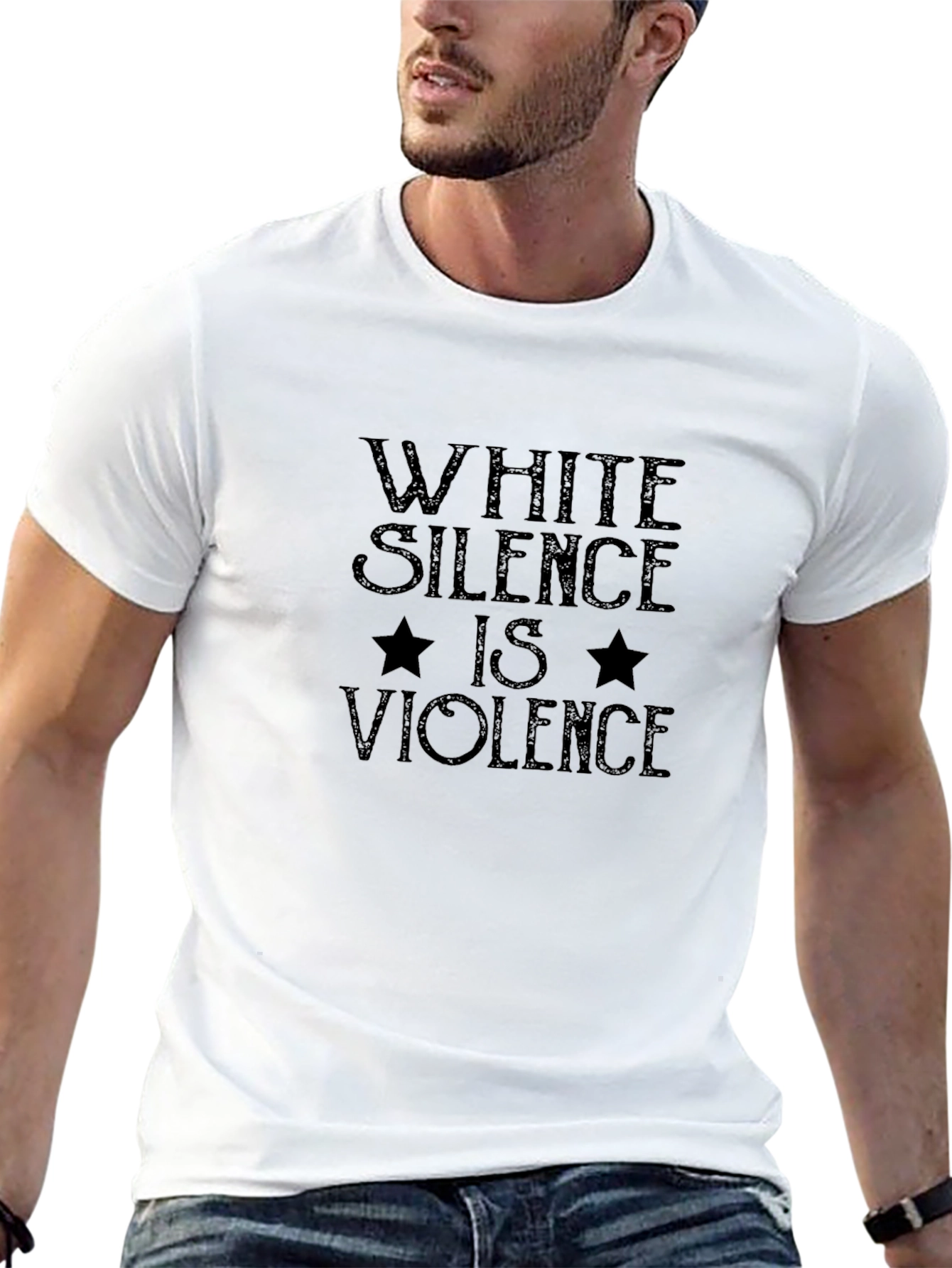 White Silence is Violence Graphic Tee