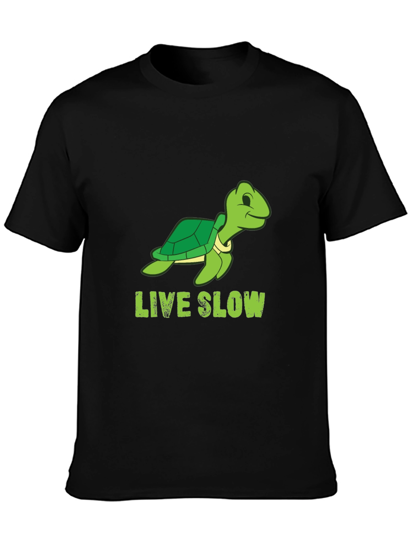 Live Slow Turtle Graphic Tee