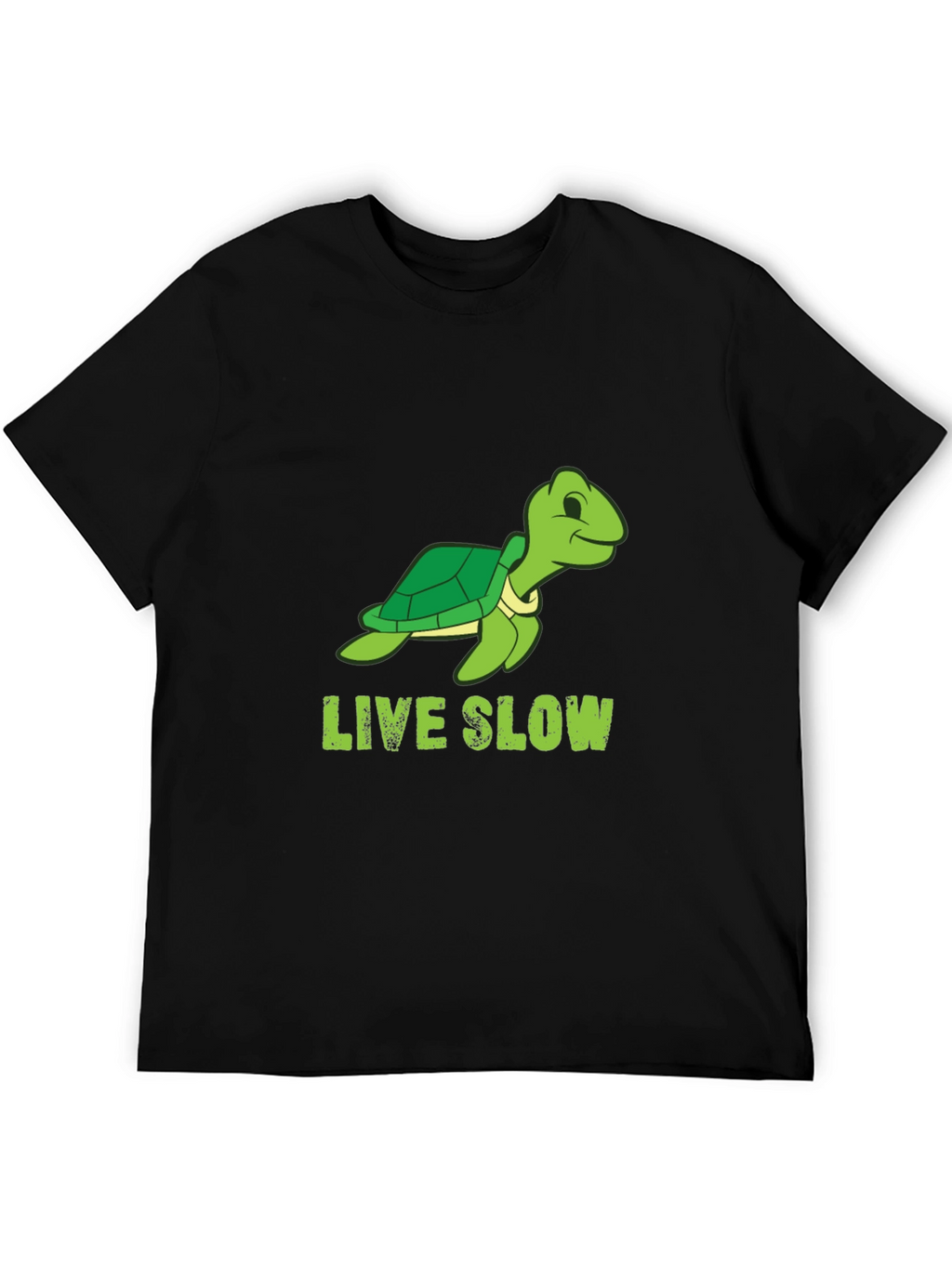 Live Slow Turtle Graphic Tee