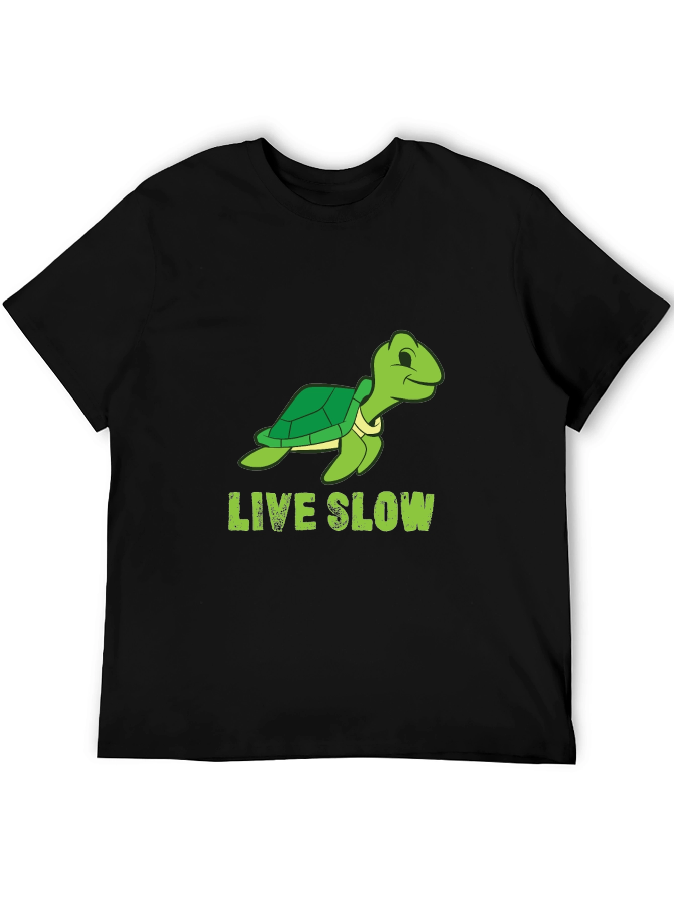 Live Slow Turtle Graphic Tee