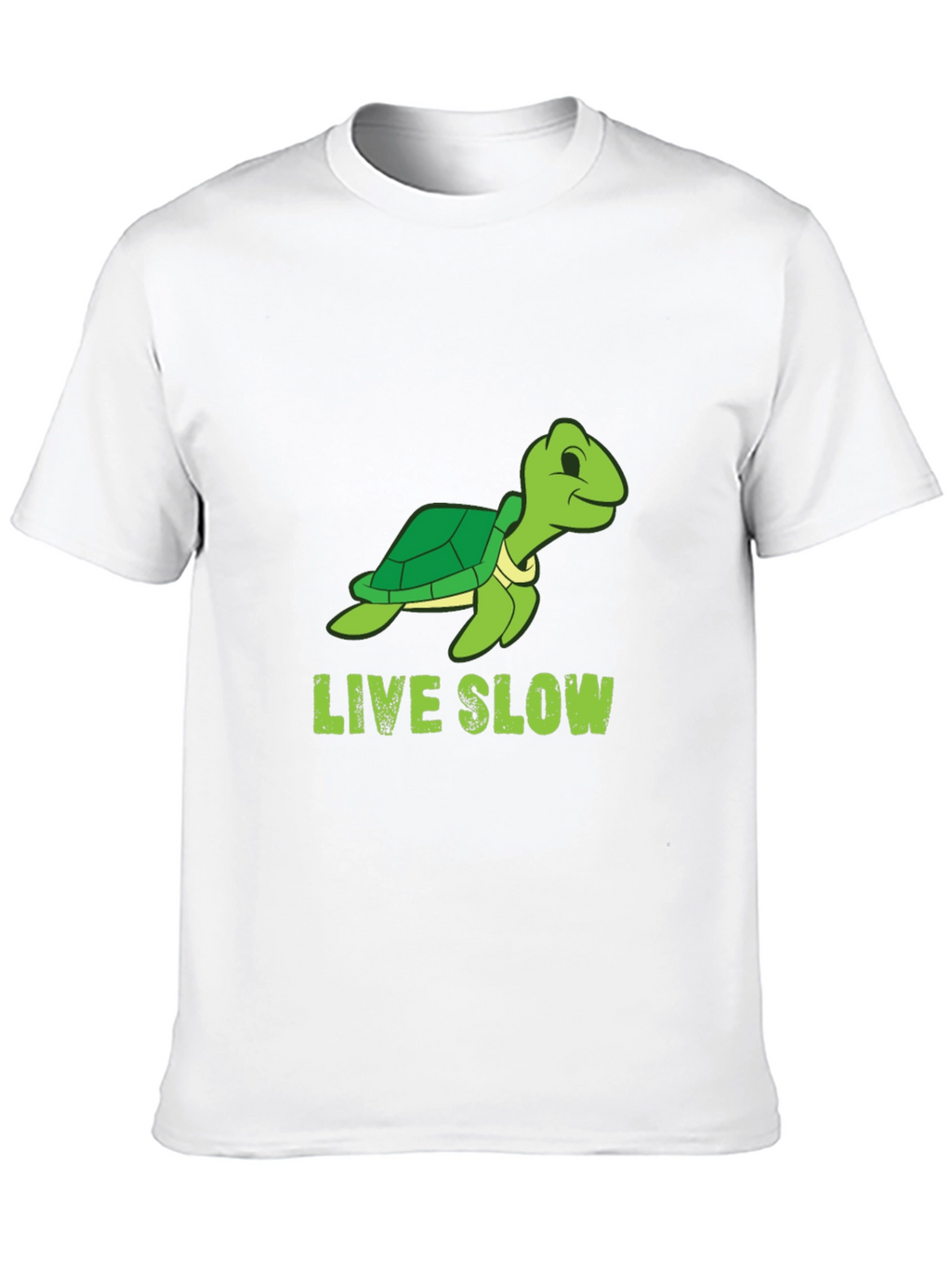 Live Slow Turtle Graphic Tee
