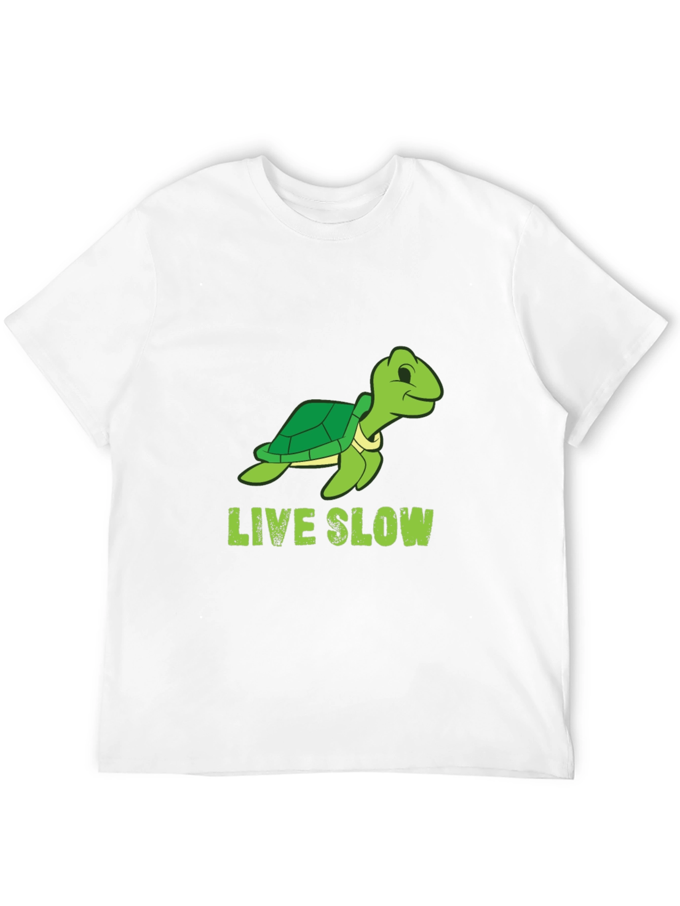 Live Slow Turtle Graphic Tee