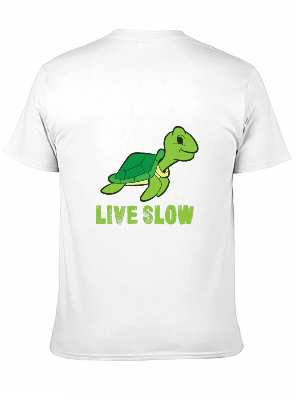 Live Slow Turtle Graphic Tee