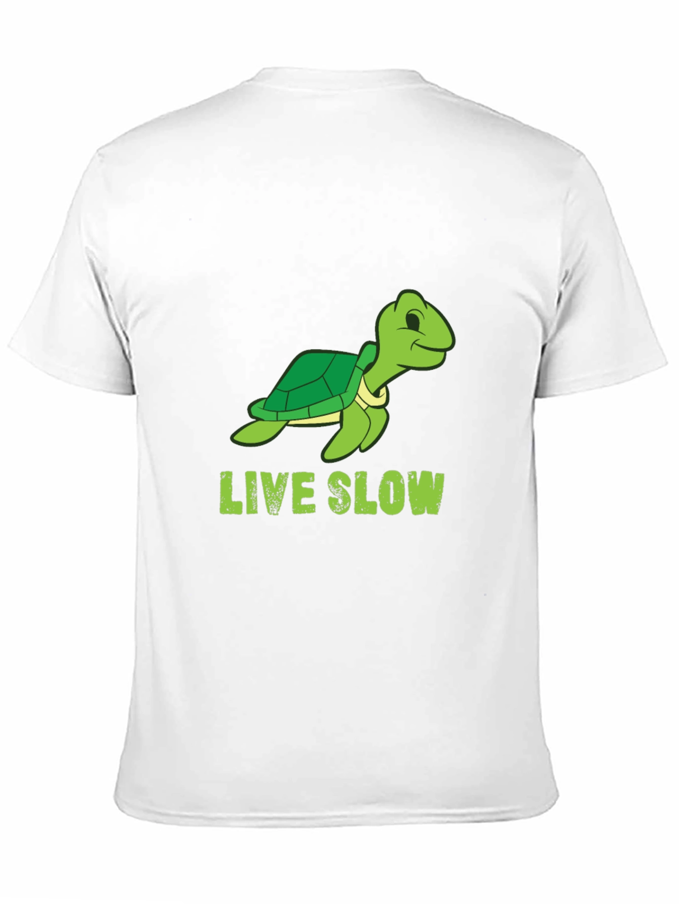 Live Slow Turtle Graphic Tee