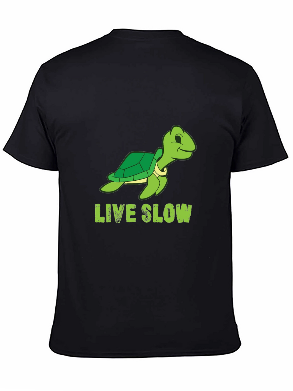 Live Slow Turtle Graphic Tee