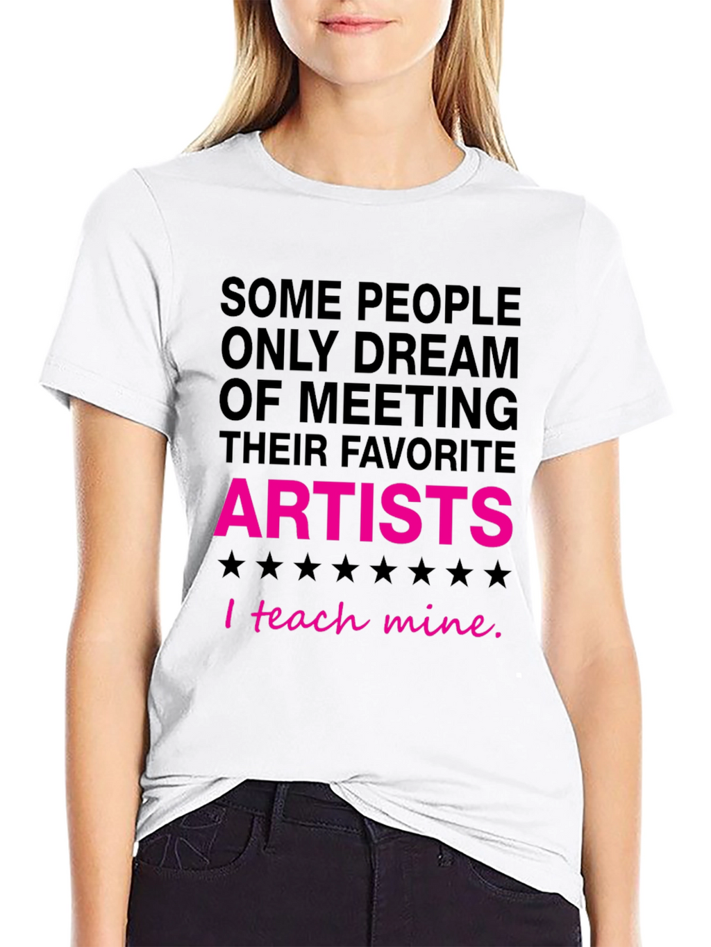 I Teach Mine Artist Graphic Tee