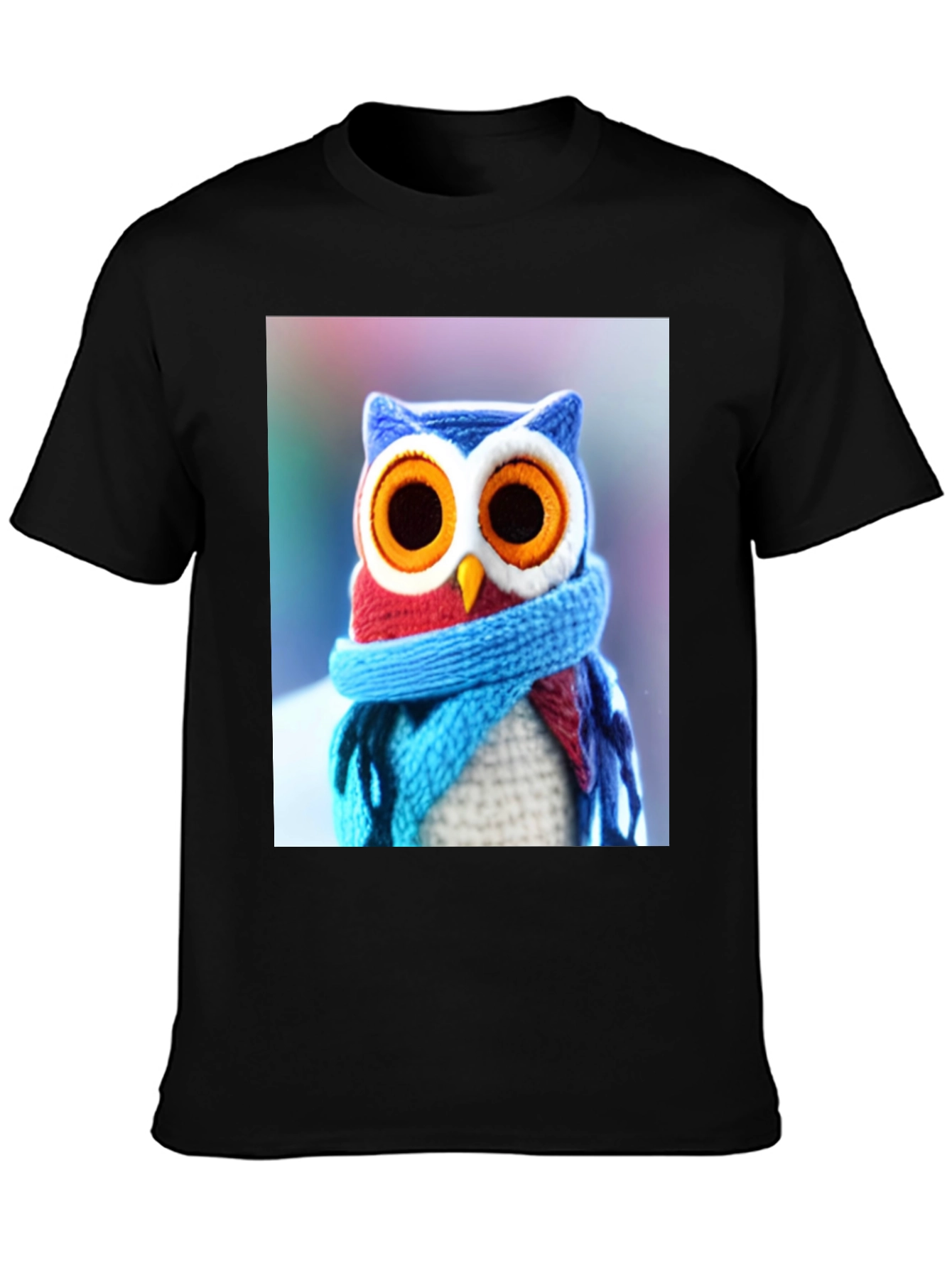 Owl T-Shirt - Knitted Design