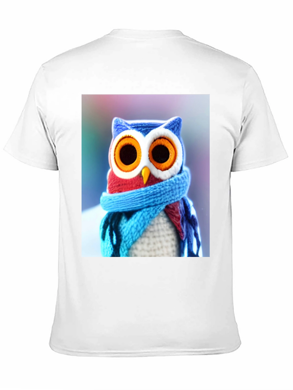 Owl T-Shirt - Knitted Design