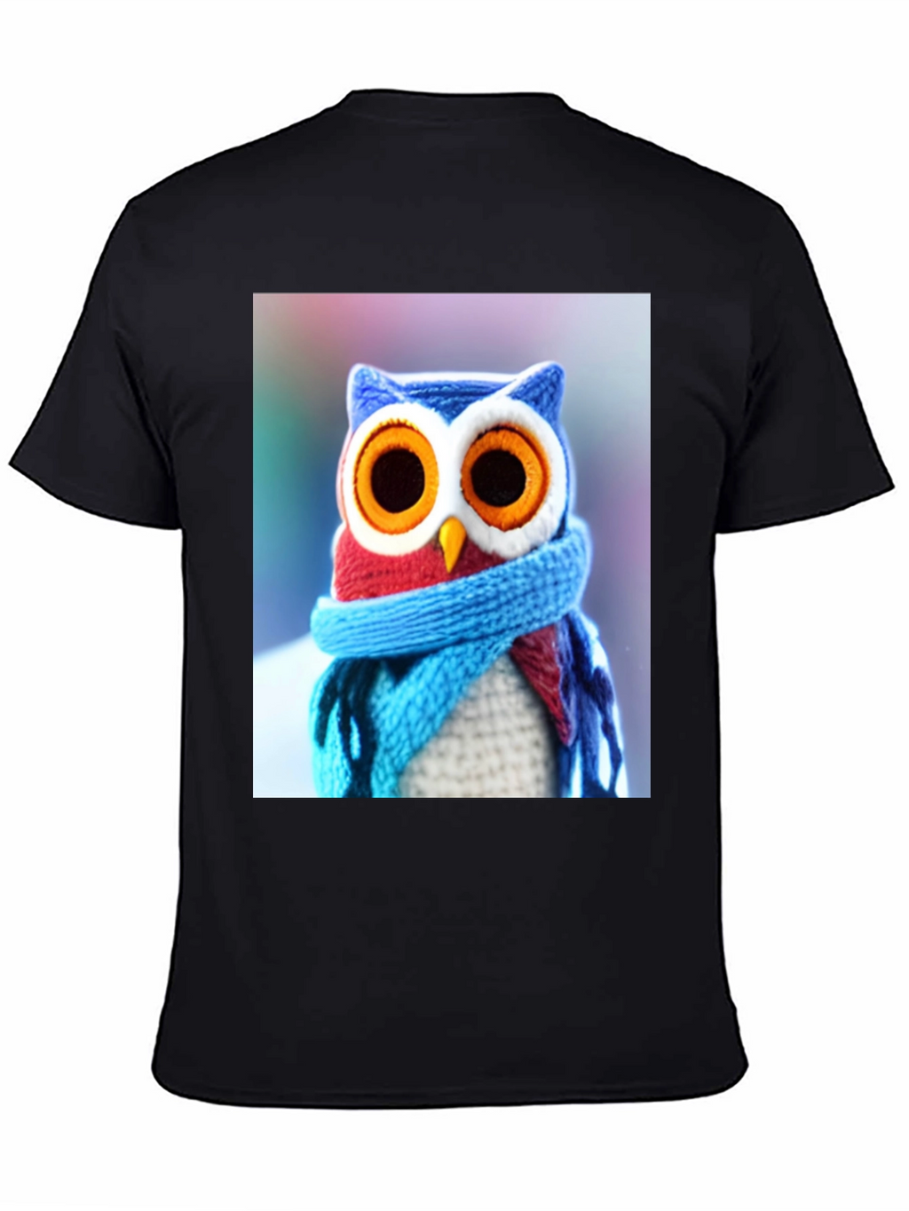 Owl T-Shirt - Knitted Design