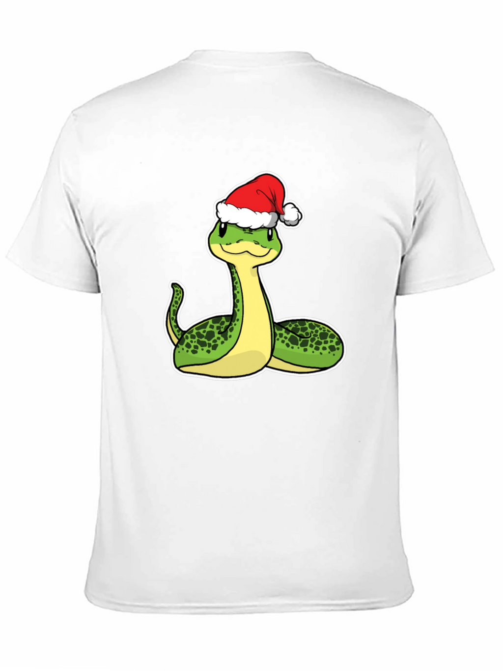Festive Snake Graphic Tee - Holiday Style