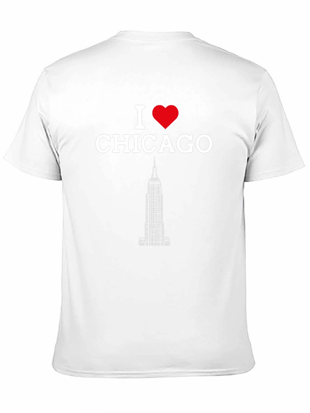 I Love Chicago Black Graphic Tee