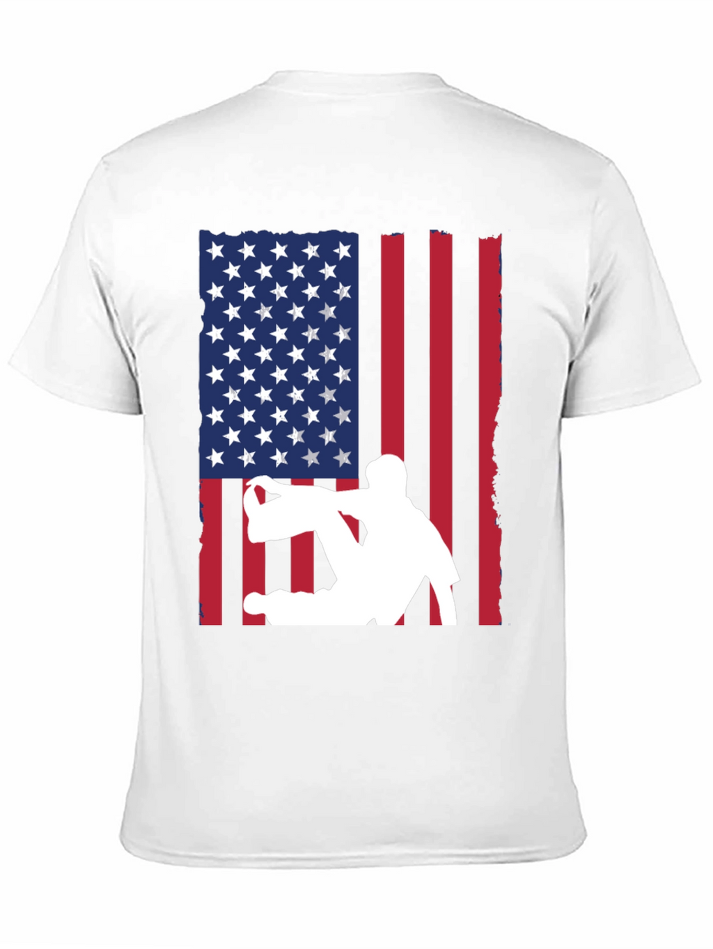 USA Flag Parkour T-Shirt