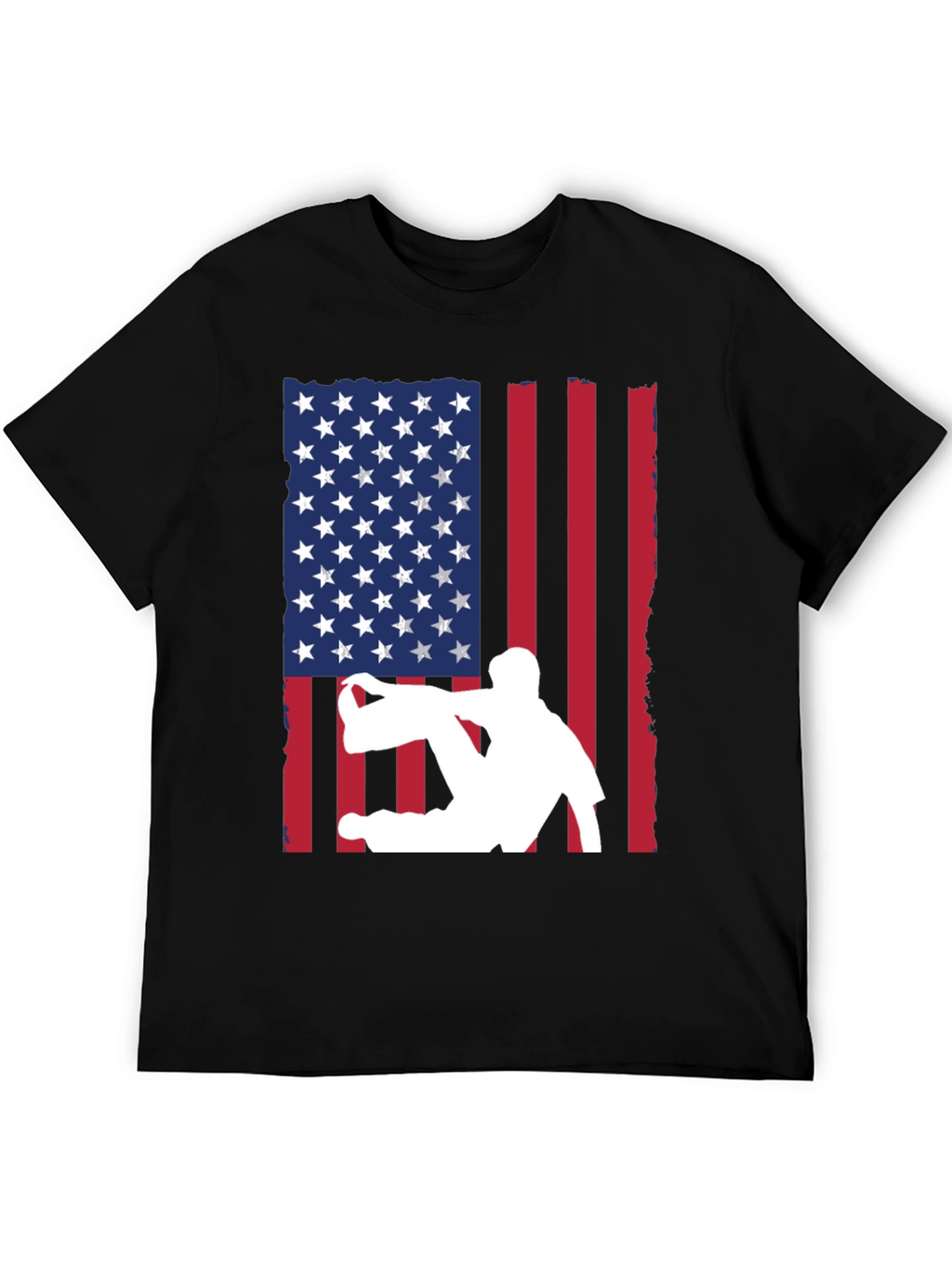 USA Flag Parkour T-Shirt