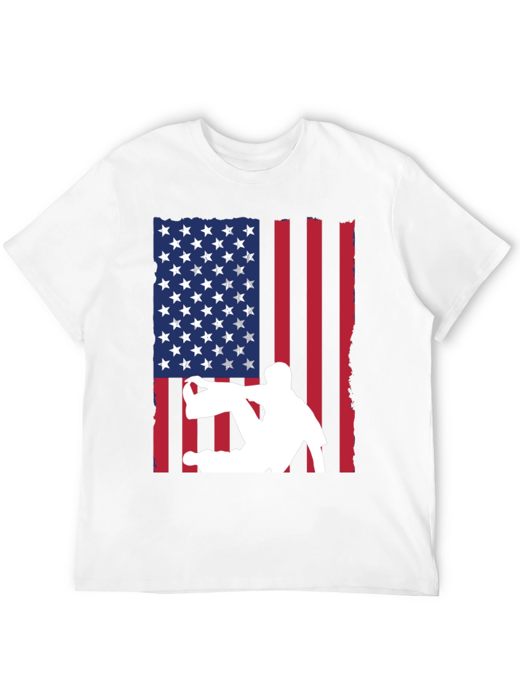 USA Flag Parkour T-Shirt