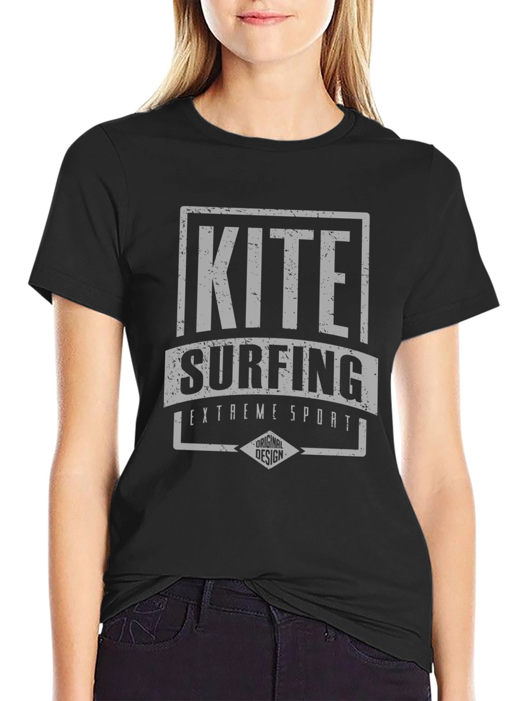 Kite Surfing Graphic Tee - Extreme Sports T-Shirt