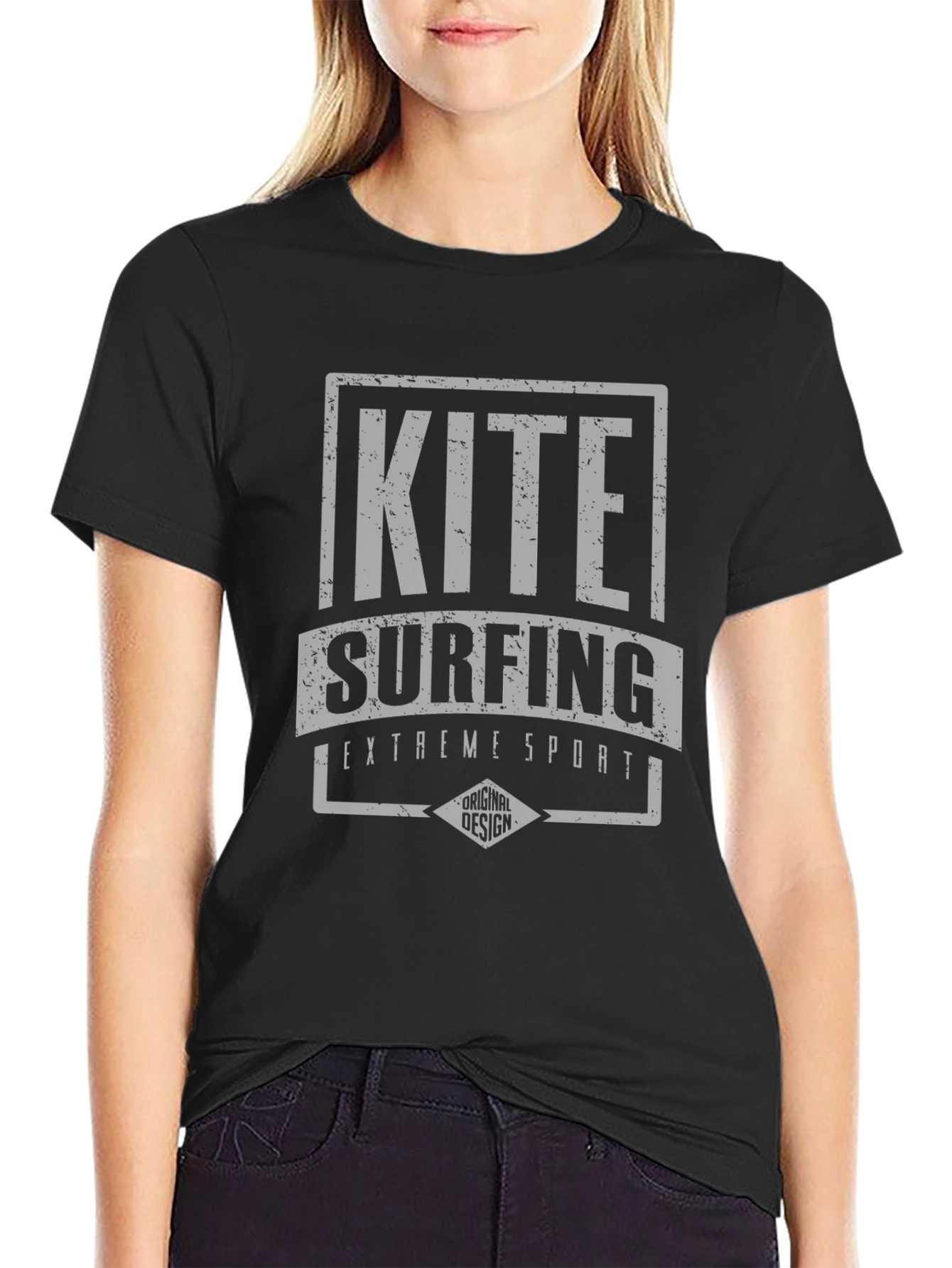 Kite Surfing Graphic Tee - Extreme Sports T-Shirt