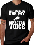 Director Voice Graphic T-Shirt