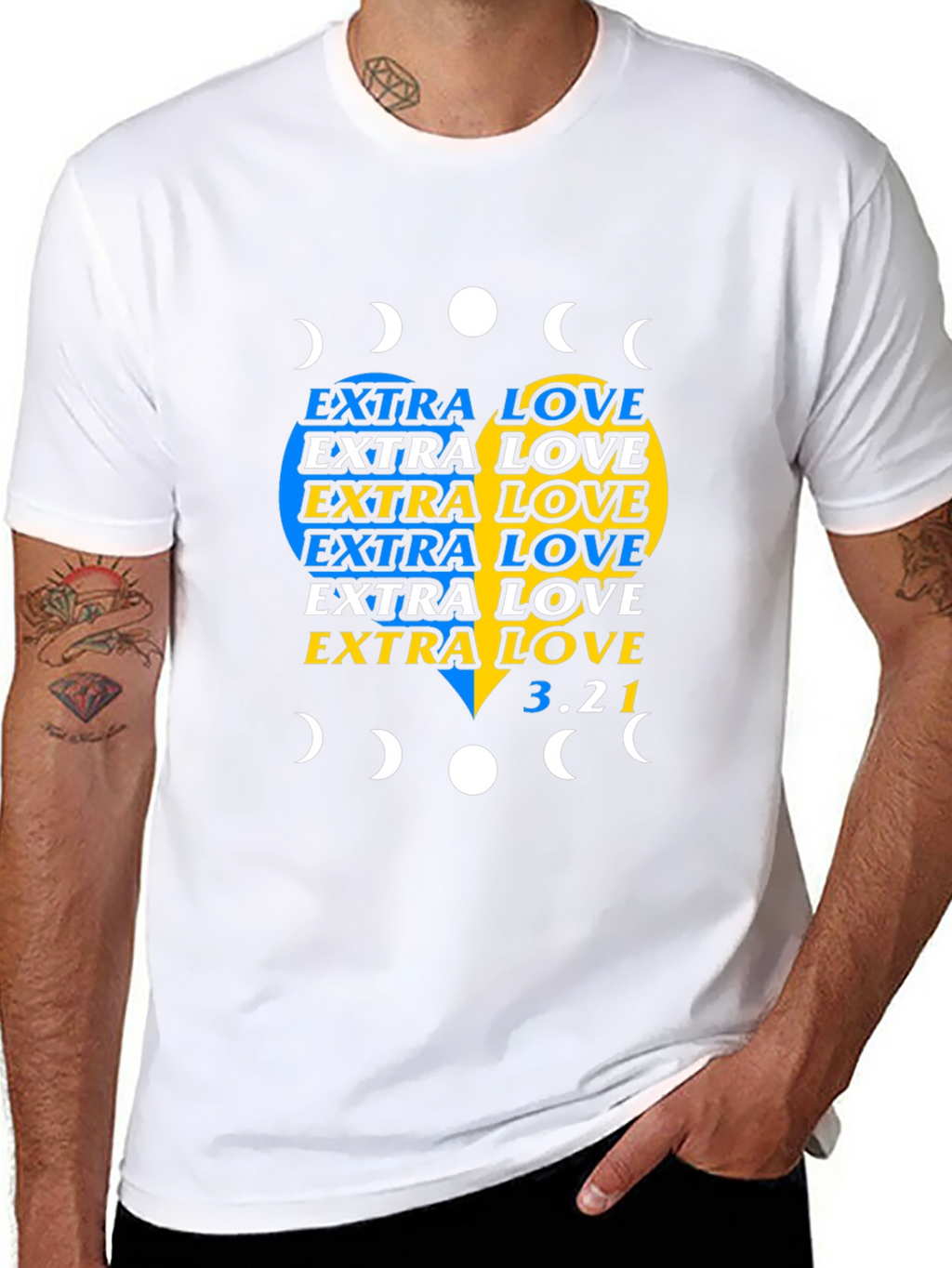 Extra Love Ukraine Support T-Shirt