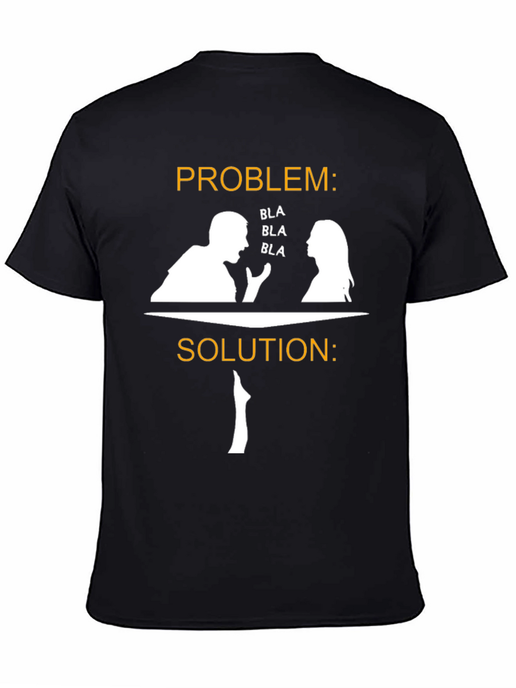 Problem Solution T-Shirt Funny Graphic Tee
