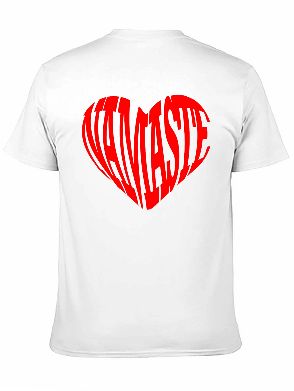 Namaste Heart T-Shirt - Yoga Lover Tee