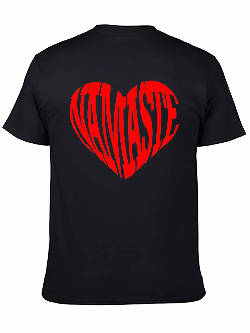 Namaste Heart T-Shirt - Yoga Lover Tee