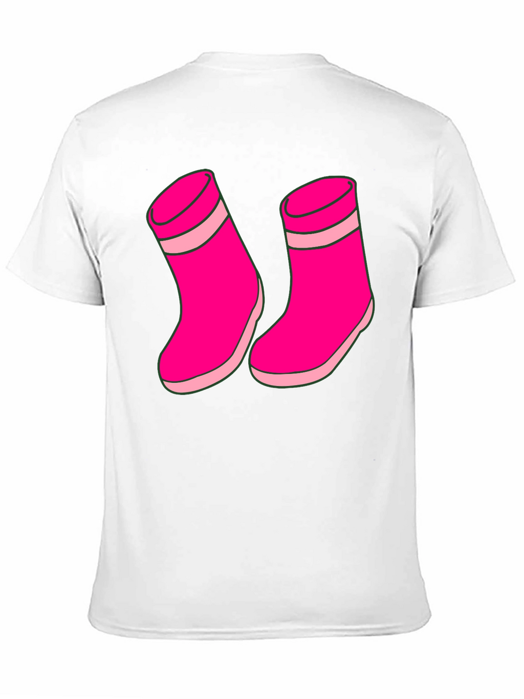 Pink Socks Graphic T-Shirt Unisex