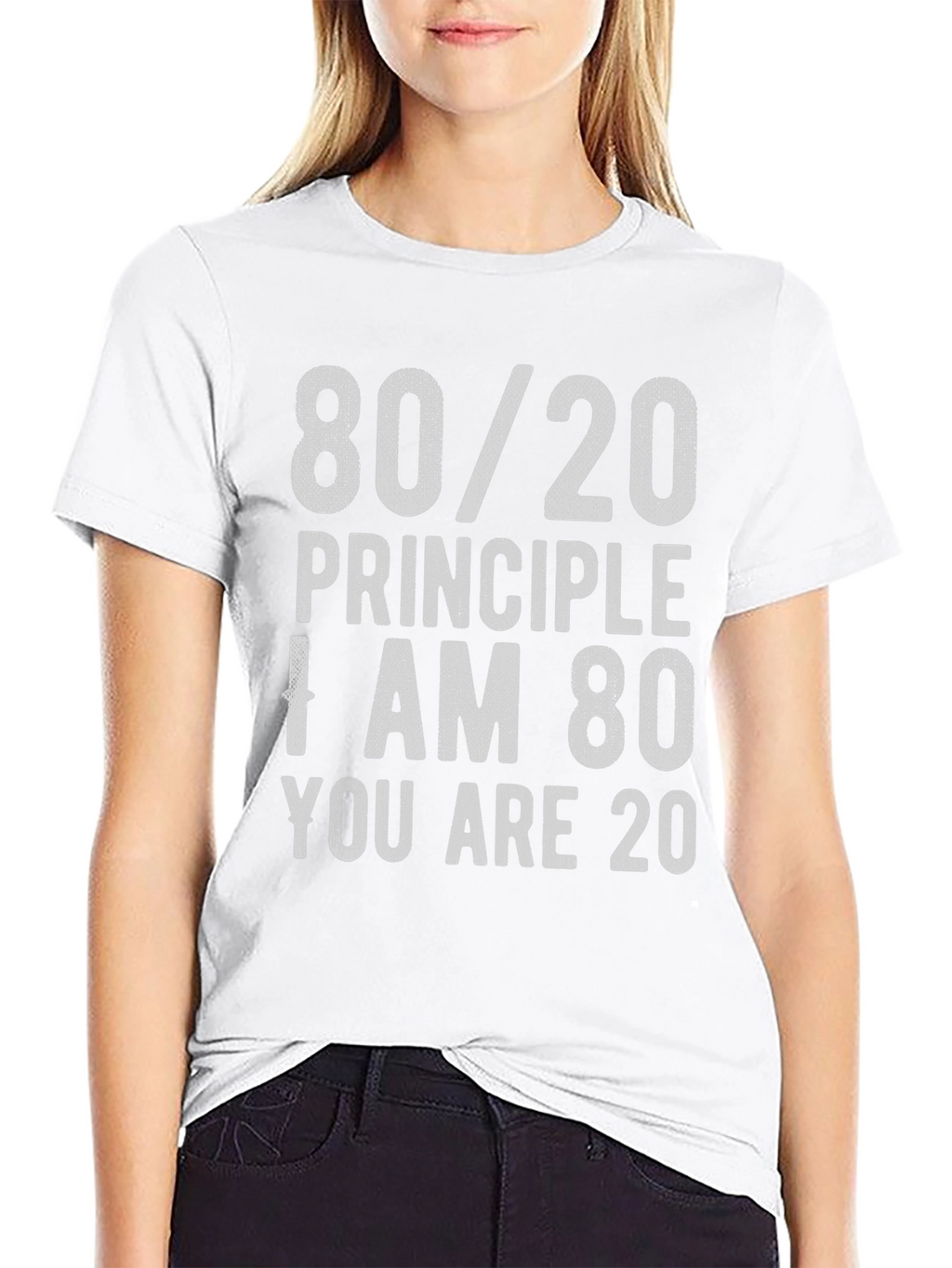 80/20 Principle Graphic T-Shirt
