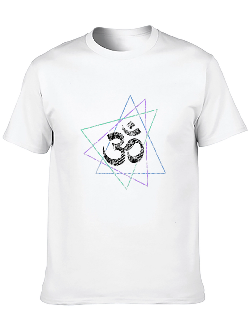 Om Symbol Triangle Graphic Tee