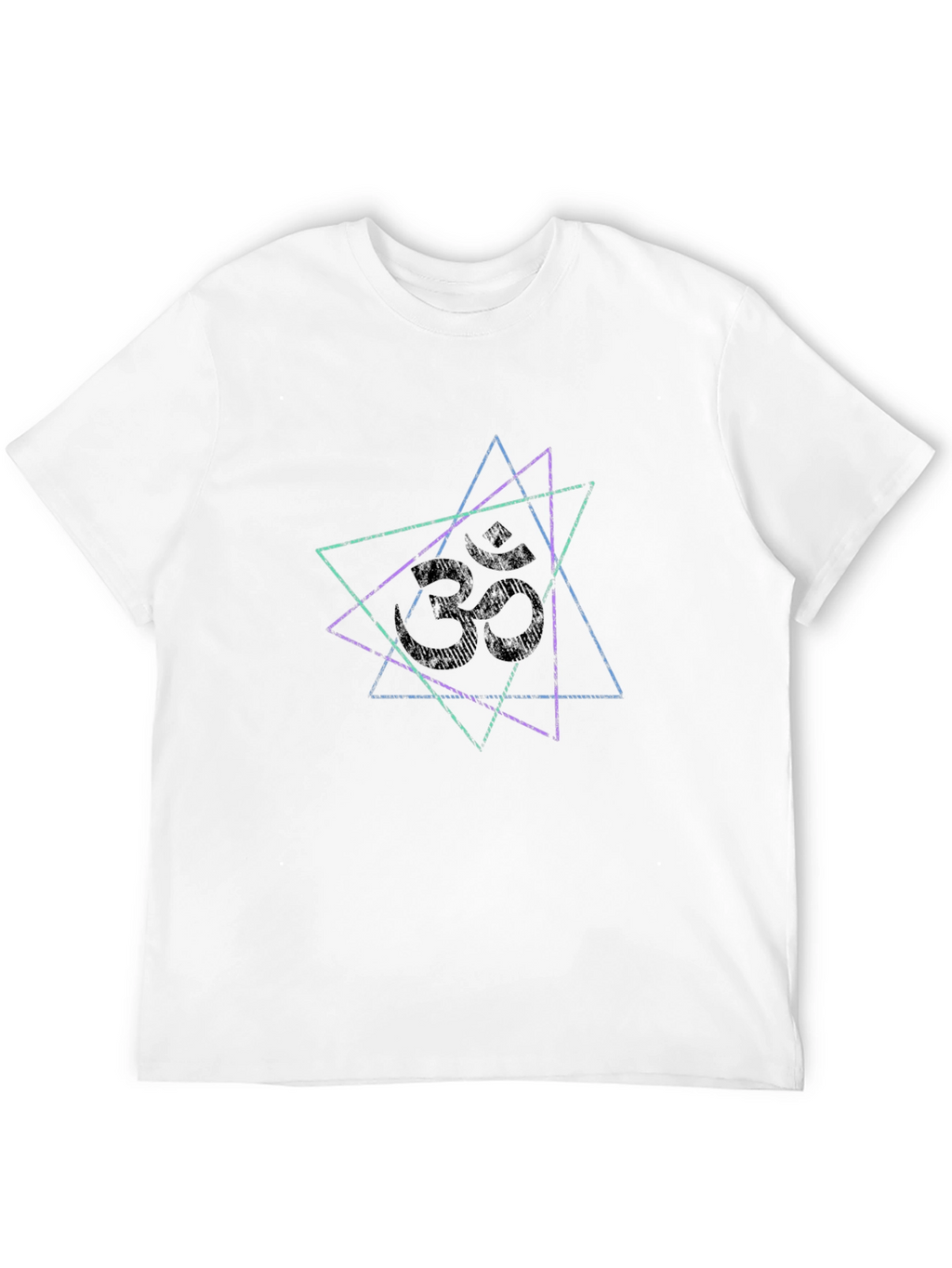 Om Symbol Triangle Graphic Tee
