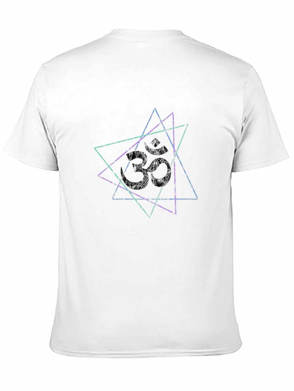 Om Symbol Triangle Graphic Tee