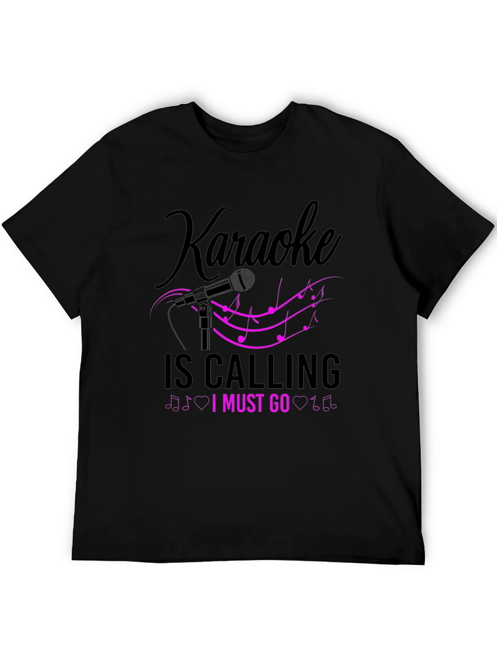 Karaoke is Calling Mens T-Shirt