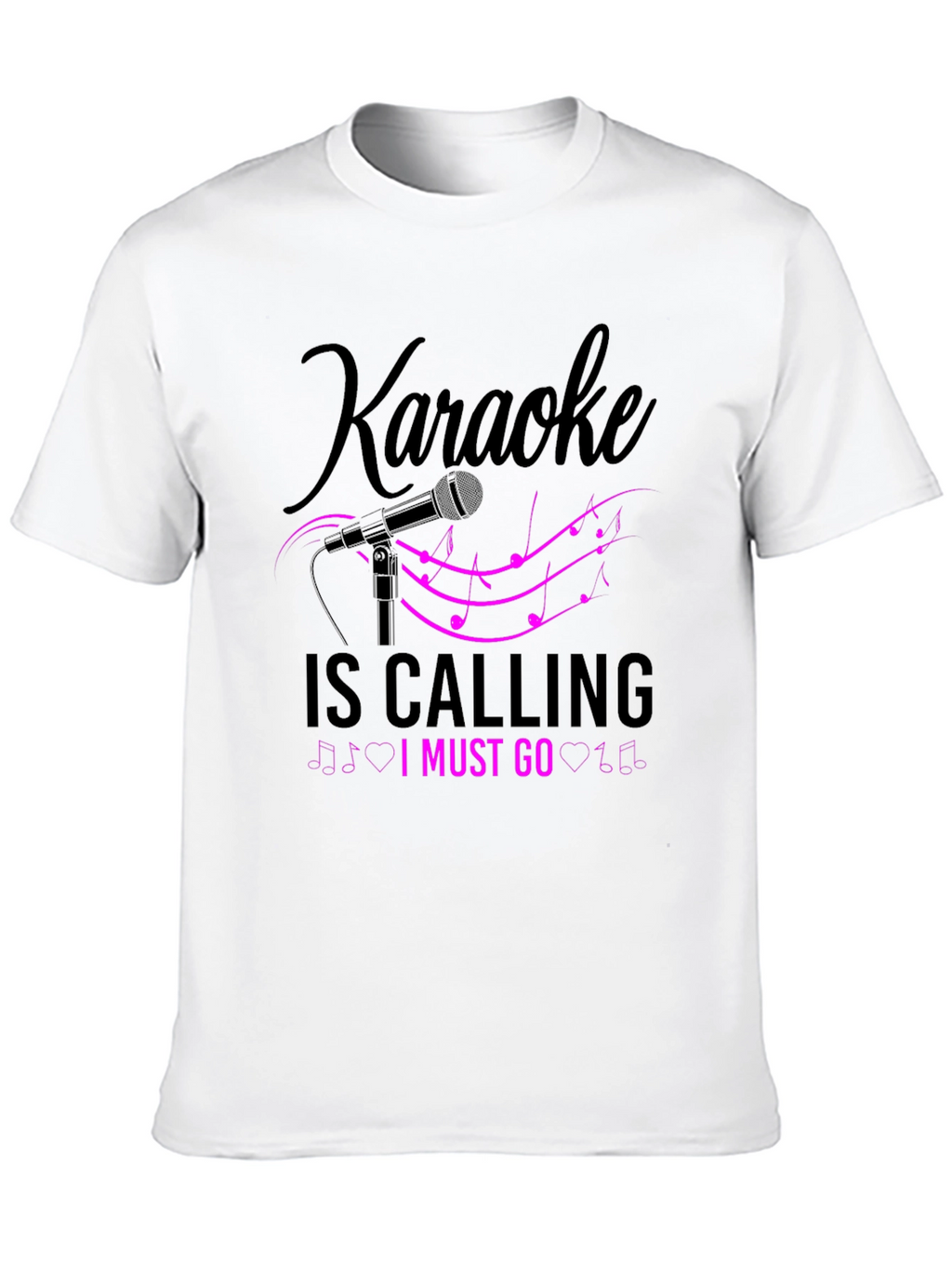 Karaoke is Calling Mens T-Shirt