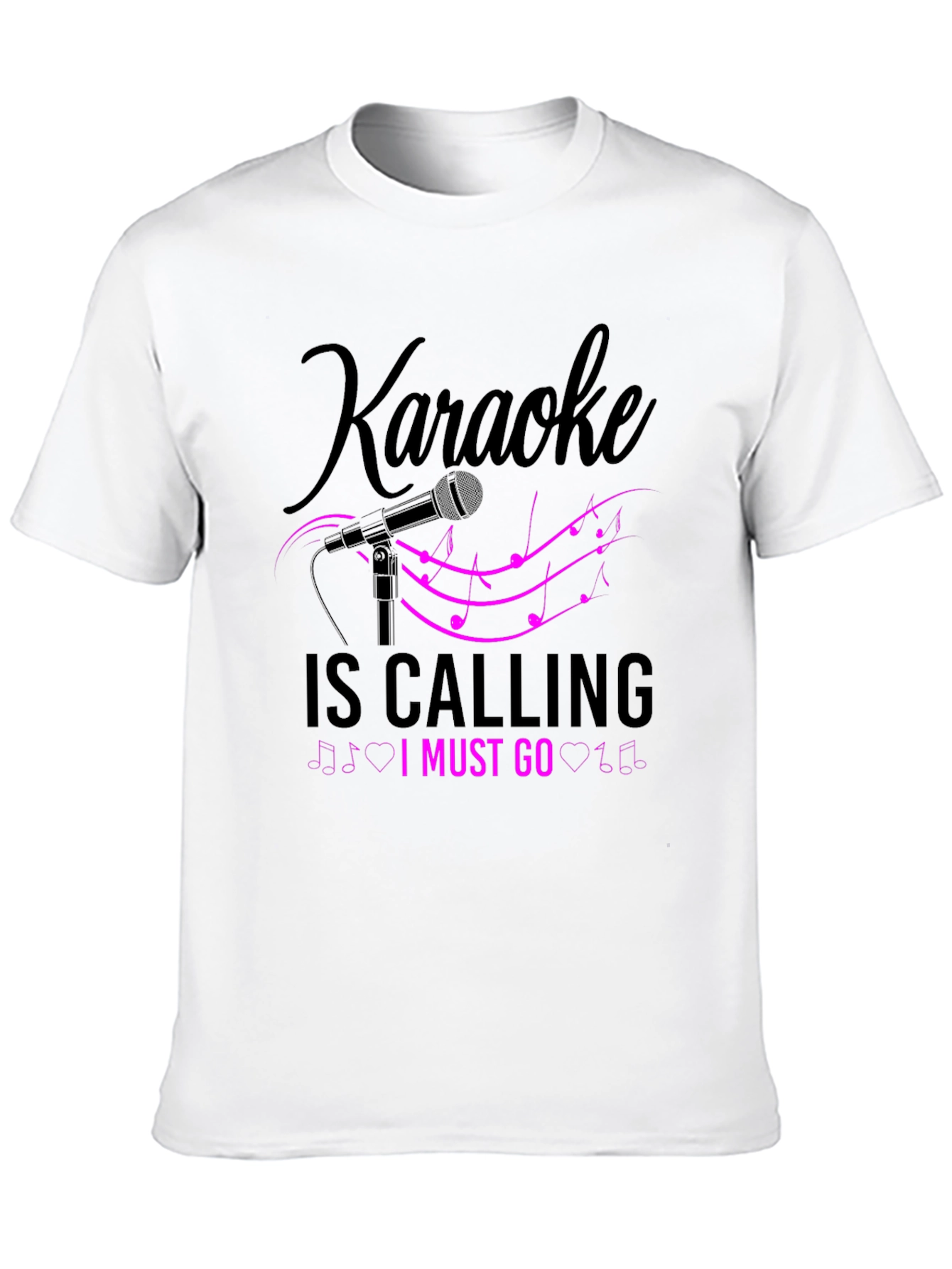 Karaoke is Calling Mens T-Shirt