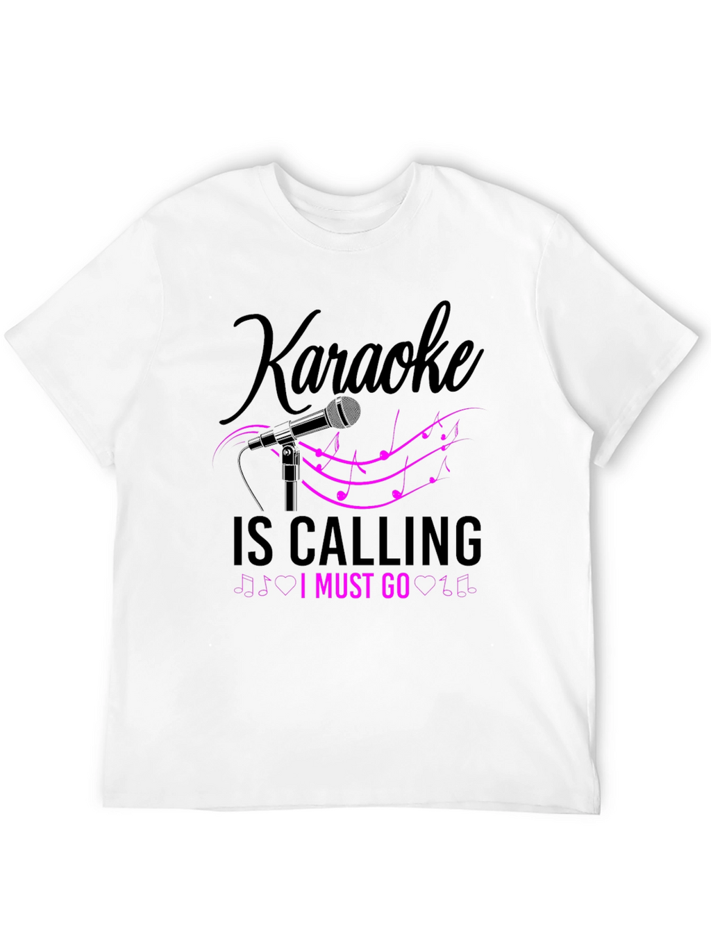 Karaoke is Calling Mens T-Shirt