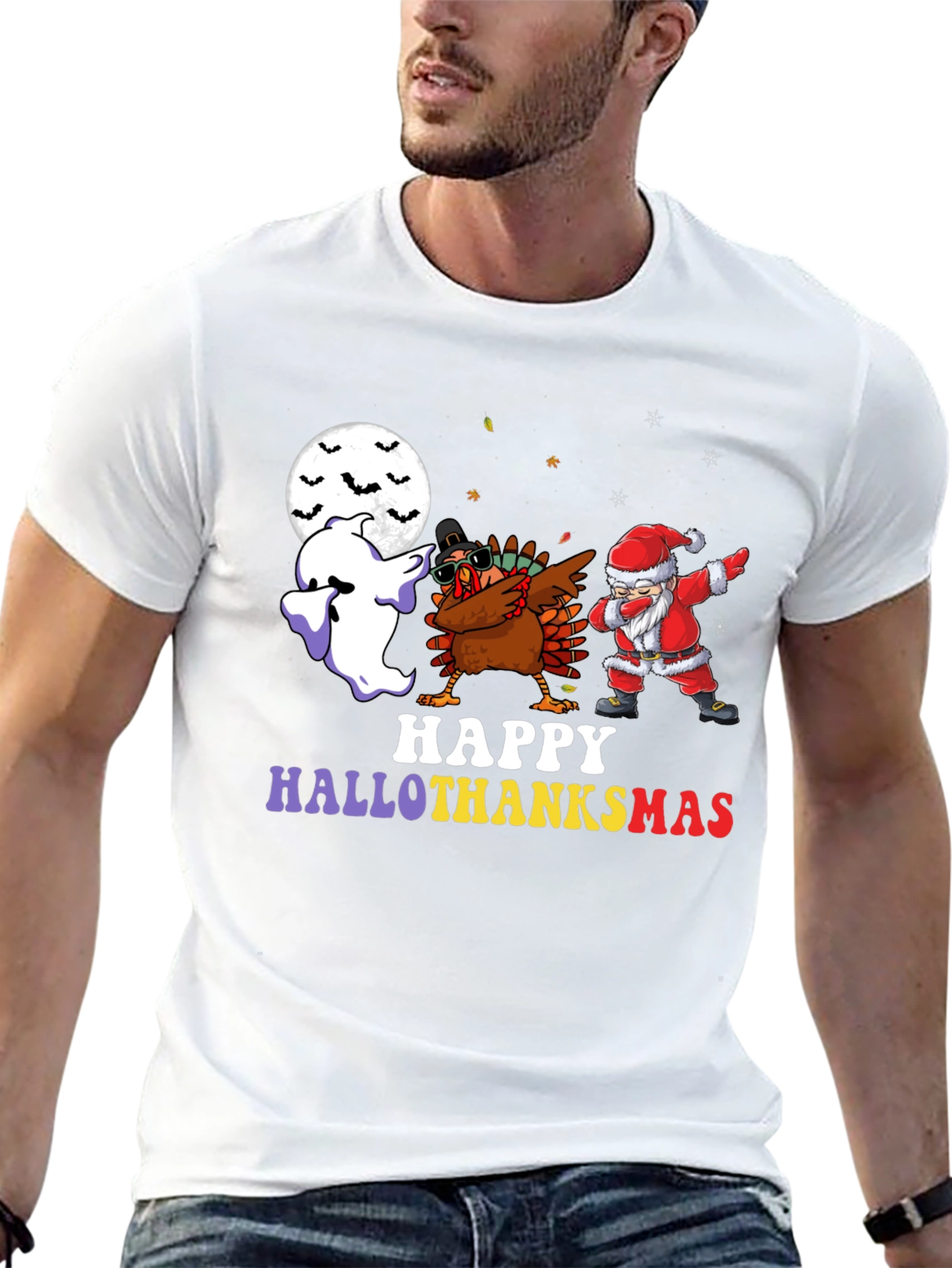 HalloThanksMas Dab T-Shirt