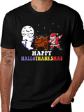 HalloThanksMas Dab T-Shirt