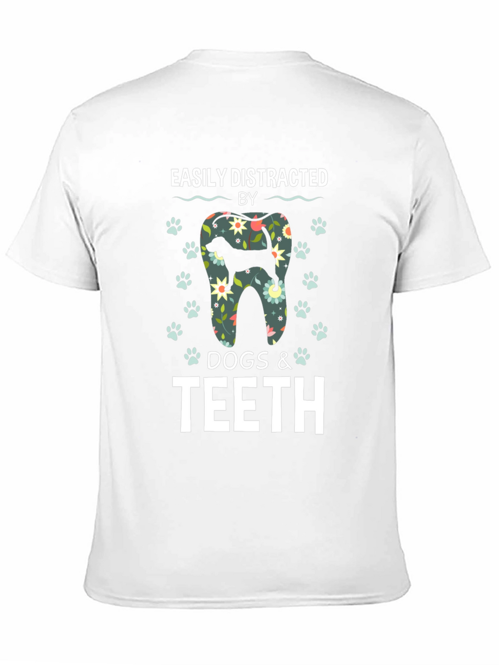Easily Distracted by Dogs & Teeth T-Shirt