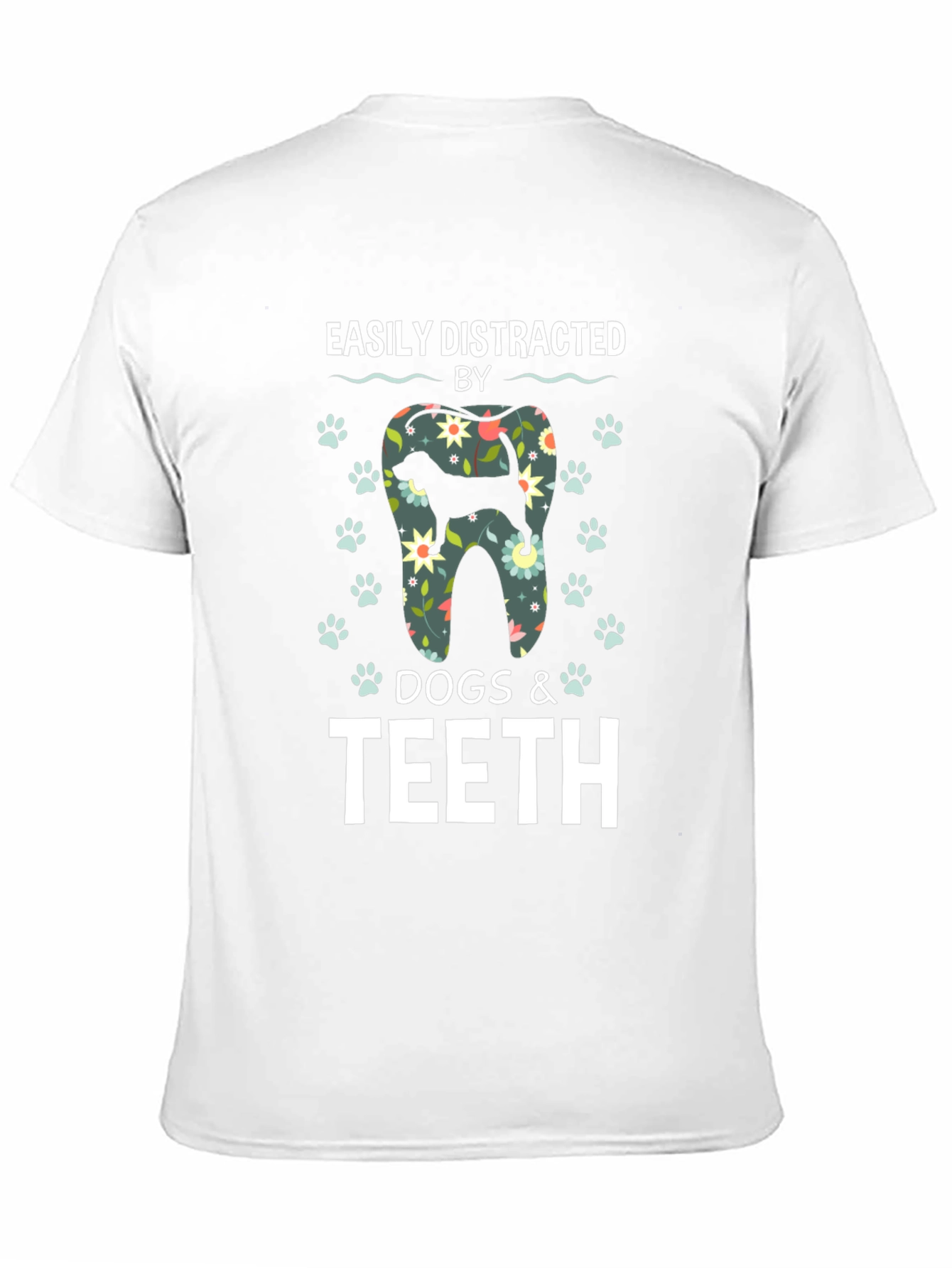 Easily Distracted by Dogs & Teeth T-Shirt