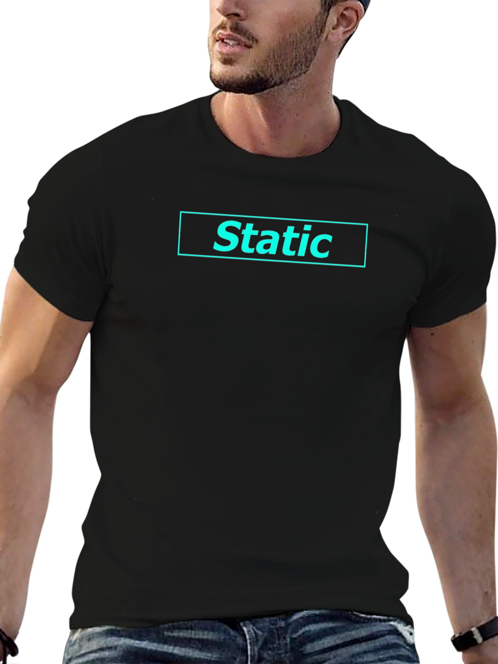 Static Graphic T-Shirt - Stylish & Comfortable