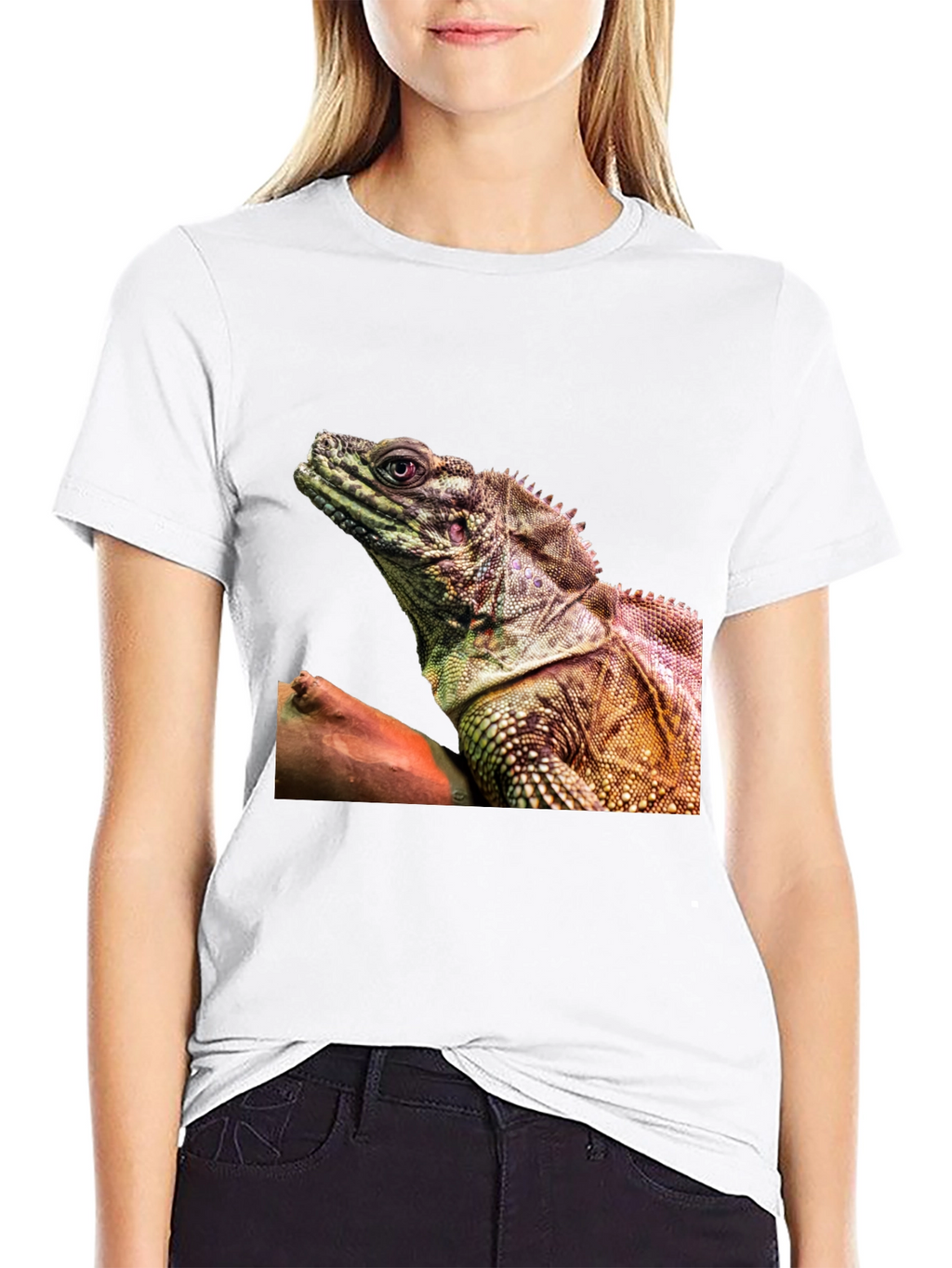 Lizard Graphic Tee - Exotic Reptile Print T-Shirt