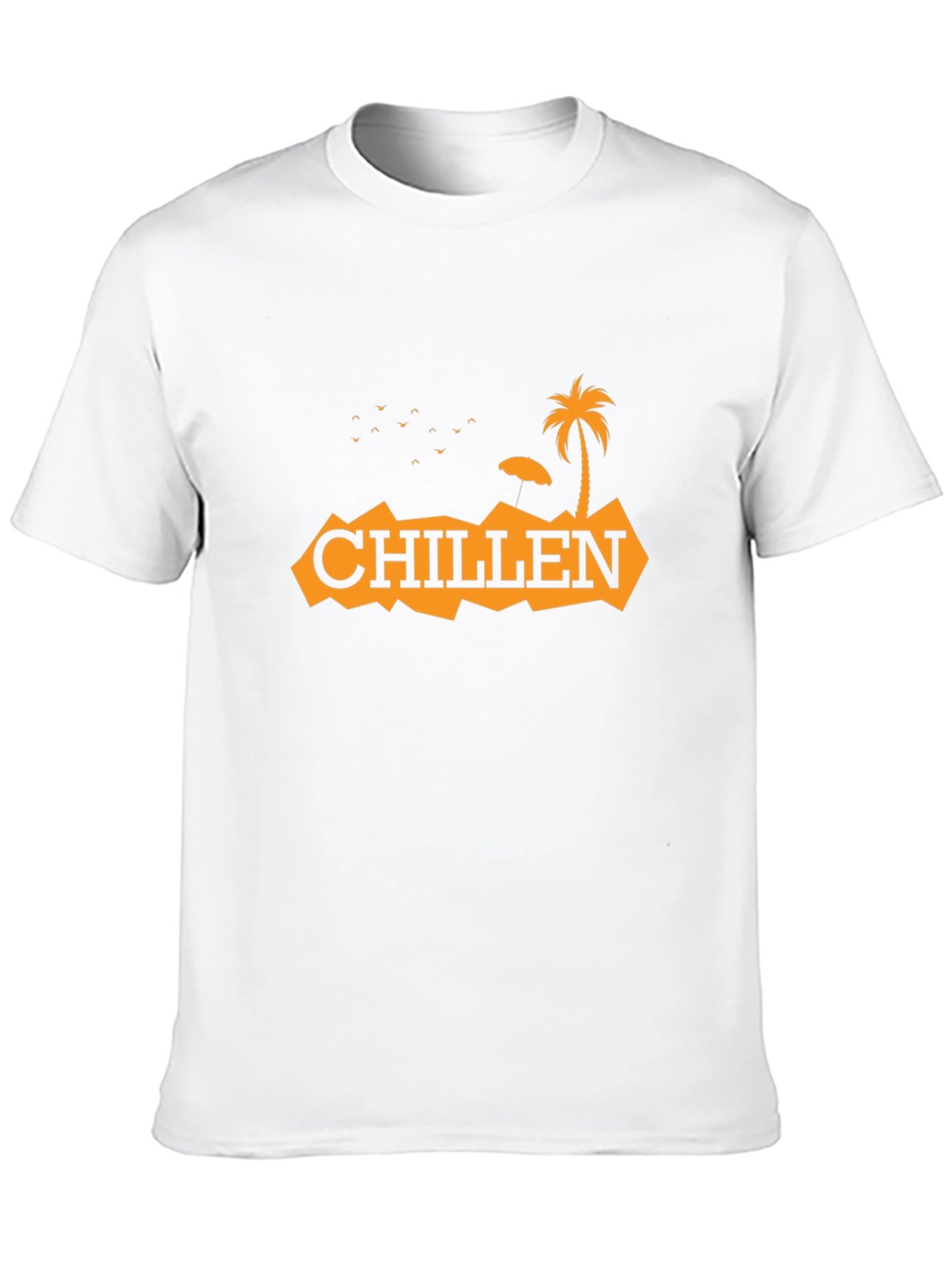 Chillen Graphic Tee - Island Vibes Black T-Shirt